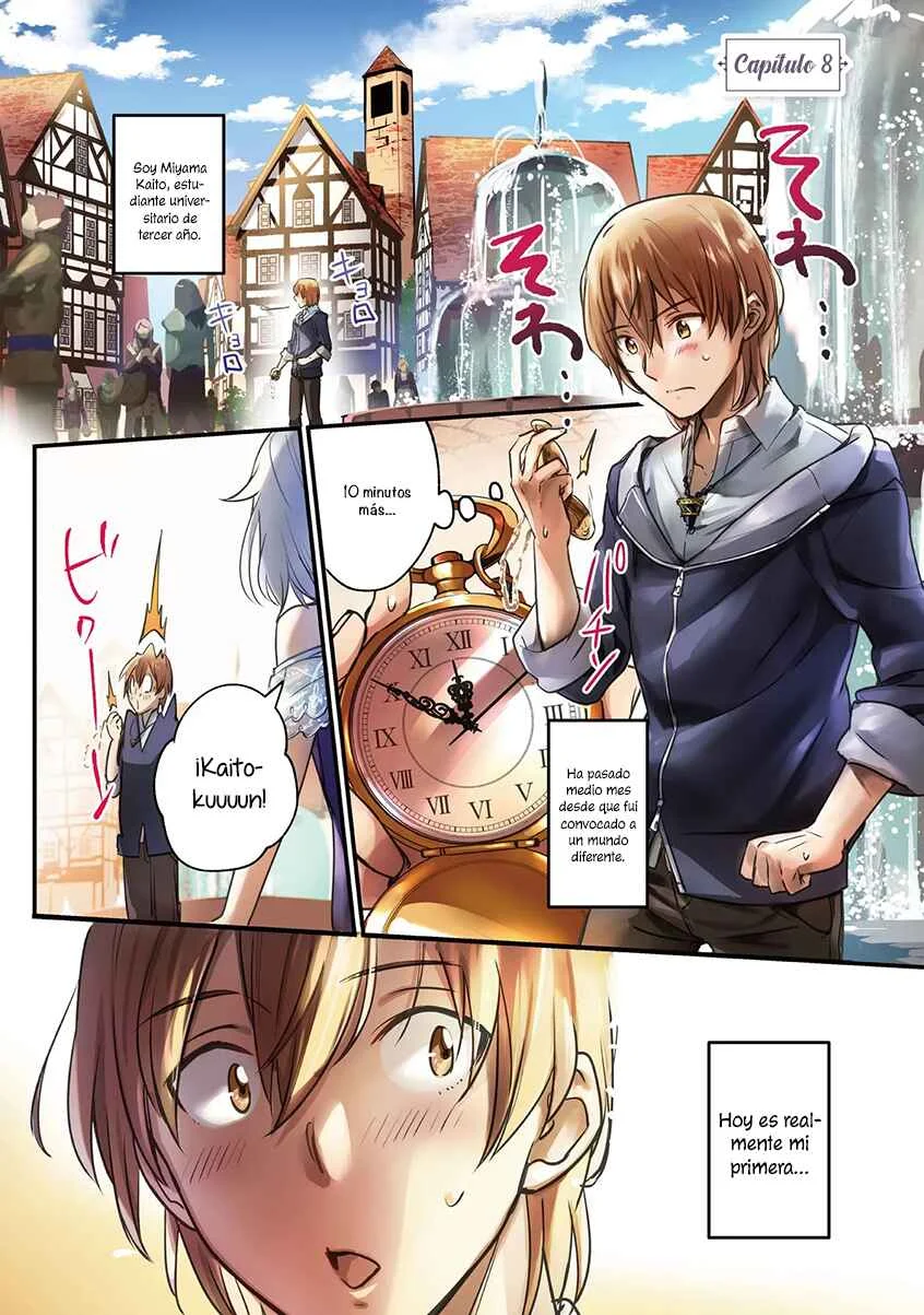 Yuusha Shoukan ni Makikomareta kedo, Isekai wa Heiwa deshita Capítulo 8 - Page 1