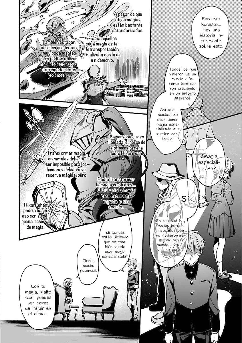 Yuusha Shoukan ni Makikomareta kedo, Isekai wa Heiwa deshita Capítulo 8 - Page 7