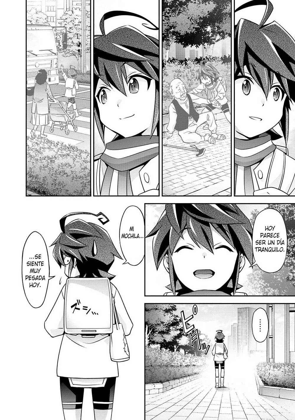 Yuusha Uchuu Sworgrader Capítulo 1: ¡Arribando desde otra dimensión! ¡Un nuevo héroe valiente llega! (Parte 1) - Page 8