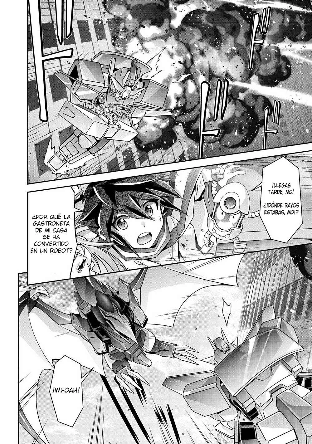 Yuusha Uchuu Sworgrader Capítulo 1: ¡Arribando desde otra dimensión! ¡Un nuevo héroe valiente llega! (Parte 1) - Page 29