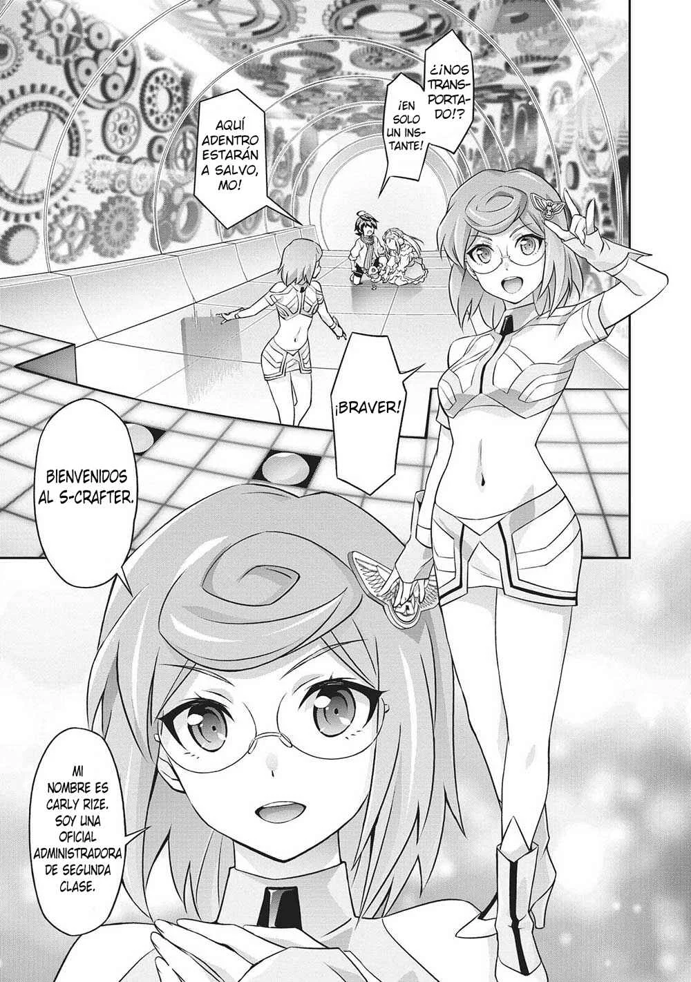 Yuusha Uchuu Sworgrader Capítulo 2: ¡Arribando desde otra dimensión! ¡Un nuevo héroe valiente llega! (Parte 2) - Page 12