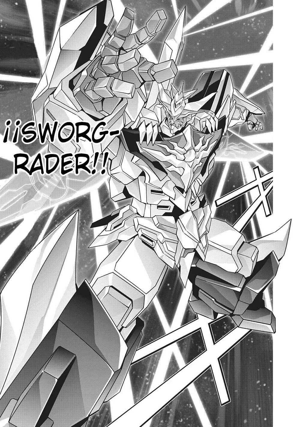 Yuusha Uchuu Sworgrader Capítulo 2: ¡Arribando desde otra dimensión! ¡Un nuevo héroe valiente llega! (Parte 2) - Page 22