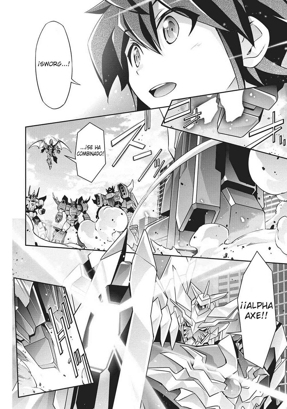 Yuusha Uchuu Sworgrader Capítulo 2: ¡Arribando desde otra dimensión! ¡Un nuevo héroe valiente llega! (Parte 2) - Page 23