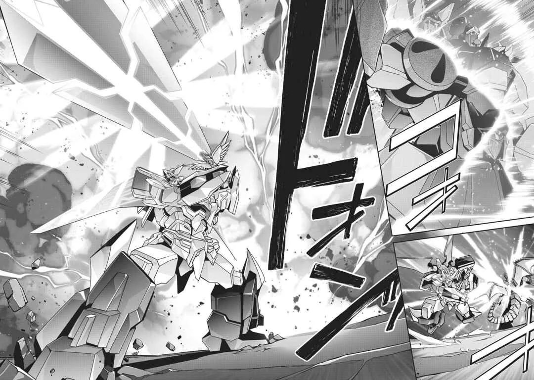 Yuusha Uchuu Sworgrader Capítulo 3: ¡Arribando desde otra dimensión! ¡Un nuevo héroe valiente llega! (Parte 3) - Page 22