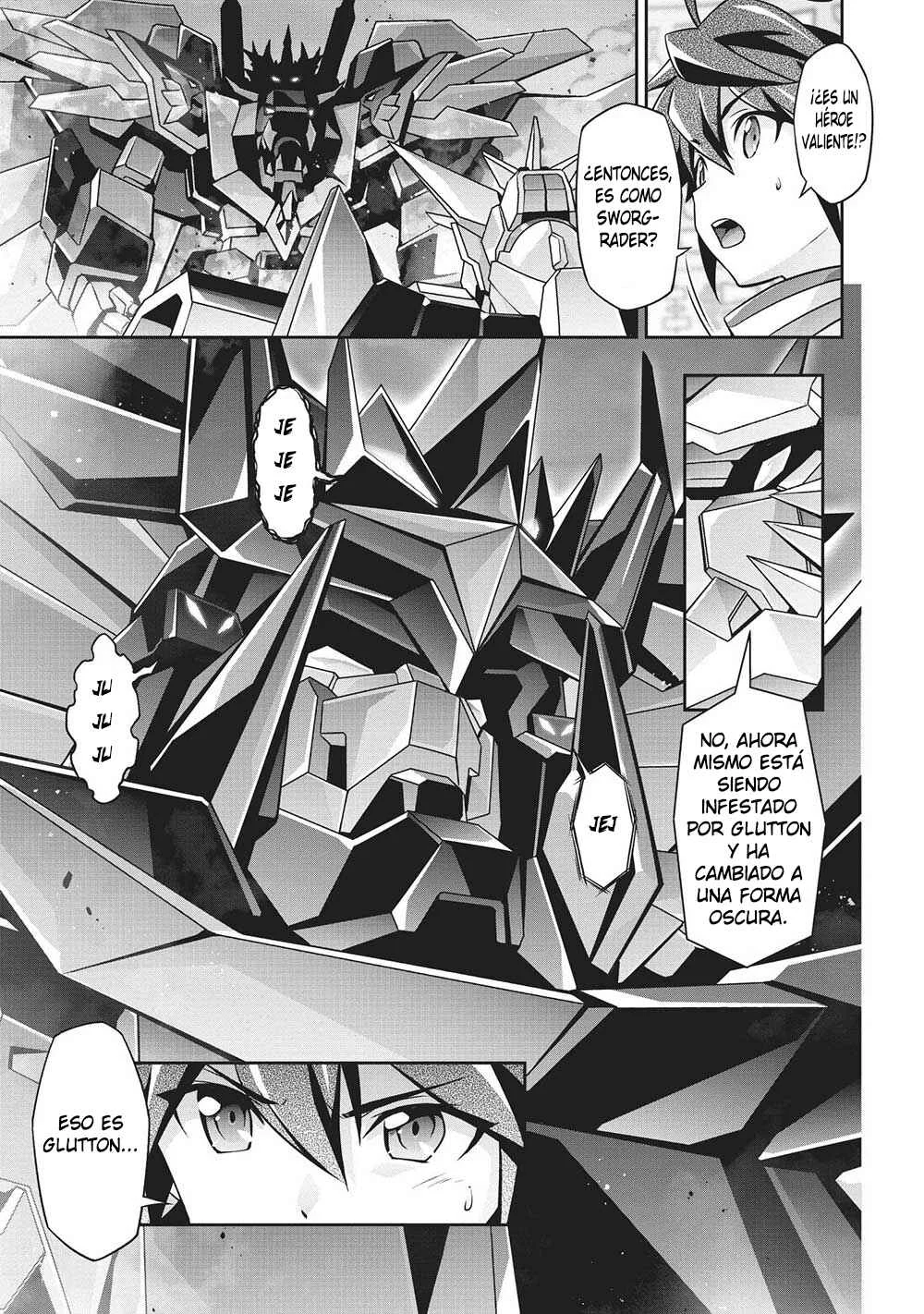 Yuusha Uchuu Sworgrader Capítulo 4: ¡La batalla decisiva! ¡Baan Gaan! ¡No perderás mientras no te rindas! (Parte 1) - Page 2