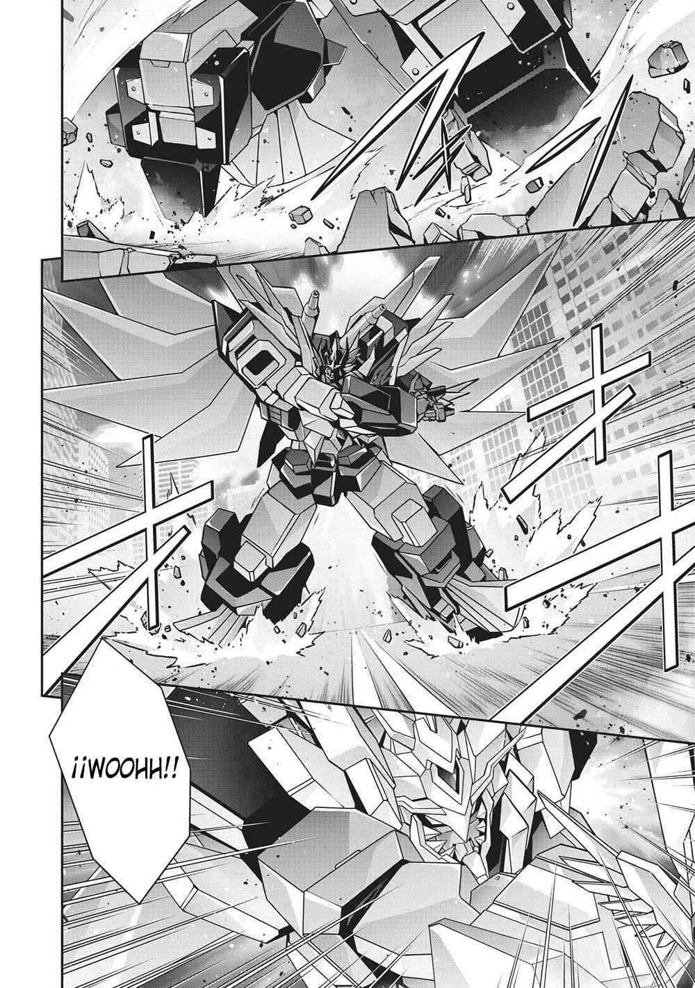 Yuusha Uchuu Sworgrader Capítulo 4: ¡La batalla decisiva! ¡Baan Gaan! ¡No perderás mientras no te rindas! (Parte 1) - Page 8