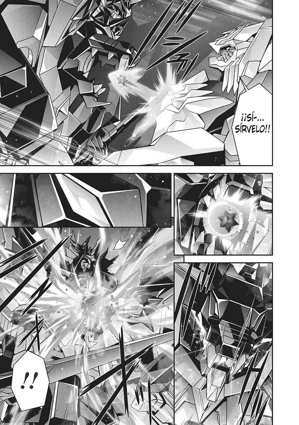 Yuusha Uchuu Sworgrader Capítulo 5: La batalla decisiva! Baan Gaan! ¡No perderás mientras no te rindas! (Parte 2) - Page 7