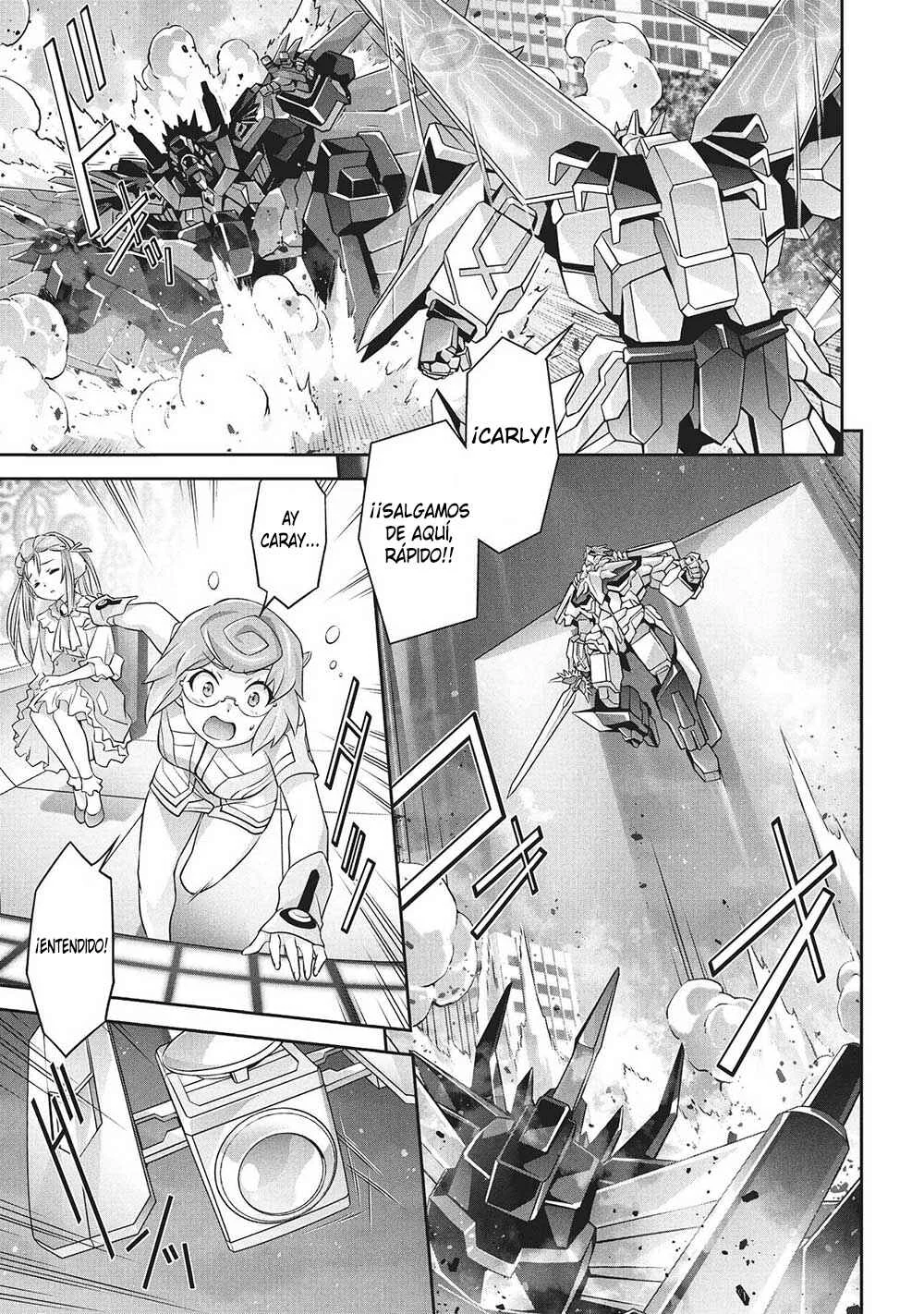 Yuusha Uchuu Sworgrader Capítulo 5: La batalla decisiva! Baan Gaan! ¡No perderás mientras no te rindas! (Parte 2) - Page 9