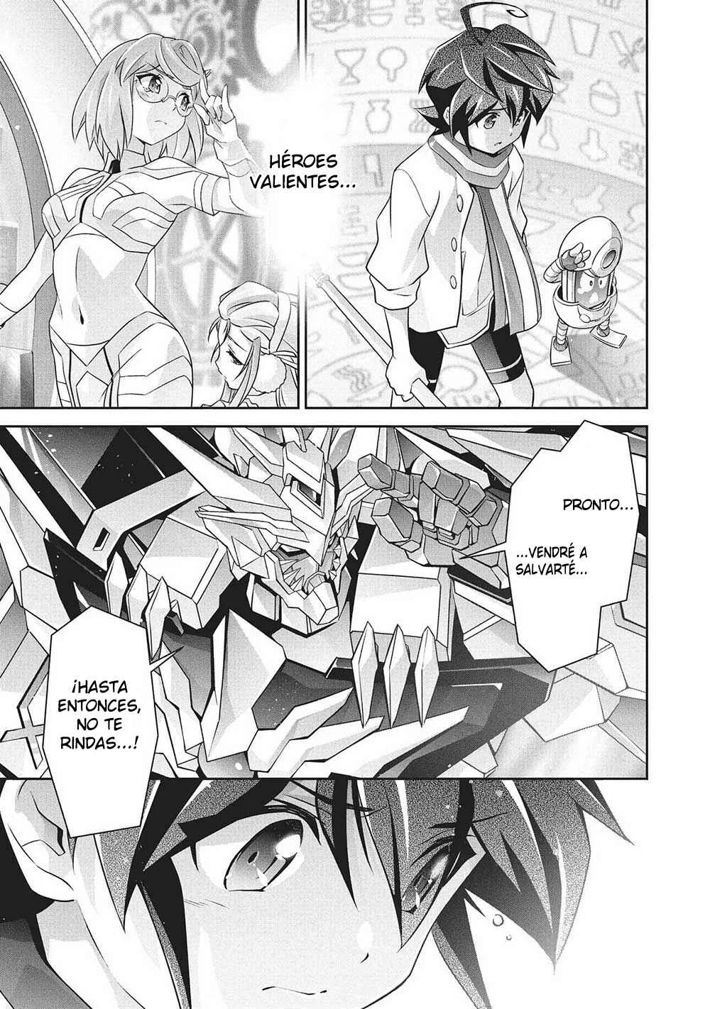 Yuusha Uchuu Sworgrader Capítulo 5: La batalla decisiva! Baan Gaan! ¡No perderás mientras no te rindas! (Parte 2) - Page 18