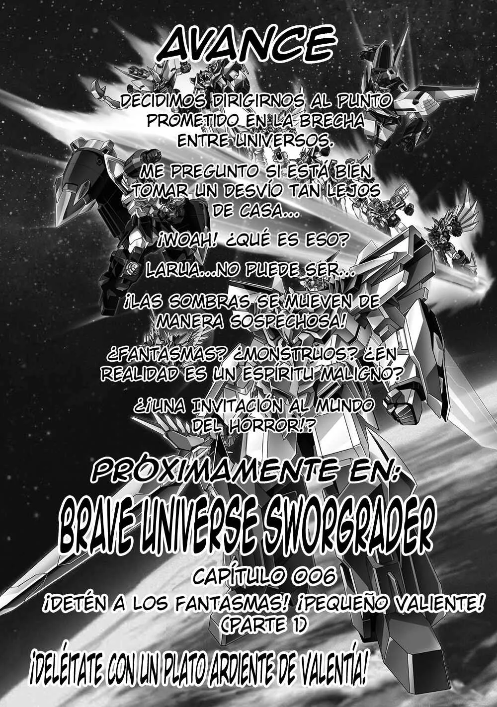 Yuusha Uchuu Sworgrader Capítulo 5: La batalla decisiva! Baan Gaan! ¡No perderás mientras no te rindas! (Parte 2) - Page 20