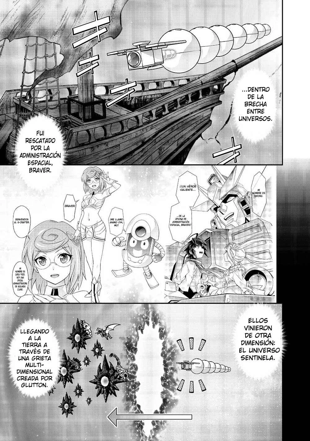 Yuusha Uchuu Sworgrader Capítulo 6: ¡Detén a los Fantasmas! ¡Pequeño Valiente! (Parte 1) - Page 3