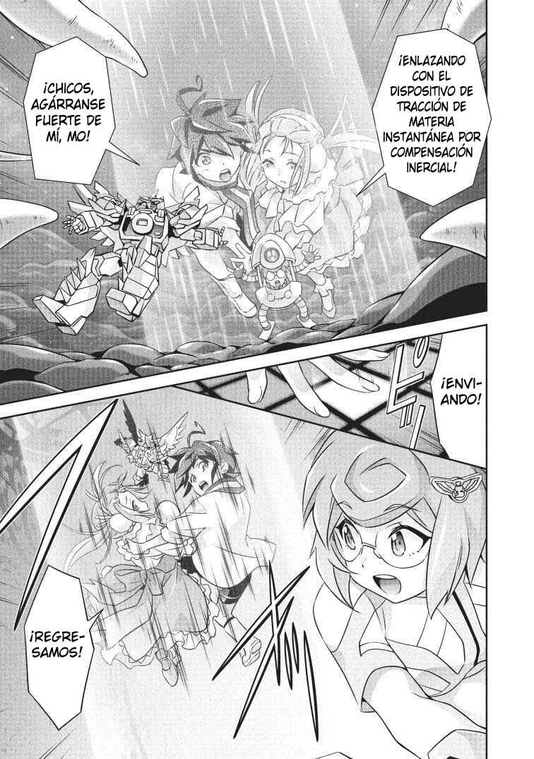 Yuusha Uchuu Sworgrader Capítulo 7: ¡Detén a los Fantasmas! ¡Pequeño Valiente! (Parte 2) - Page 11