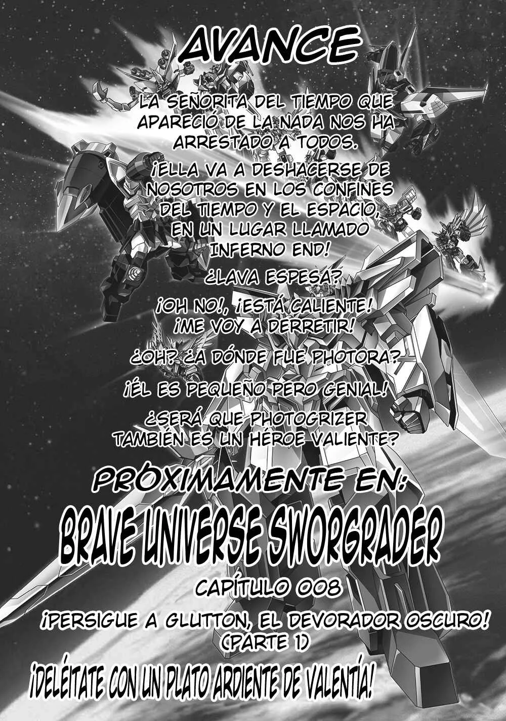 Yuusha Uchuu Sworgrader Capítulo 7: ¡Detén a los Fantasmas! ¡Pequeño Valiente! (Parte 2) - Page 21