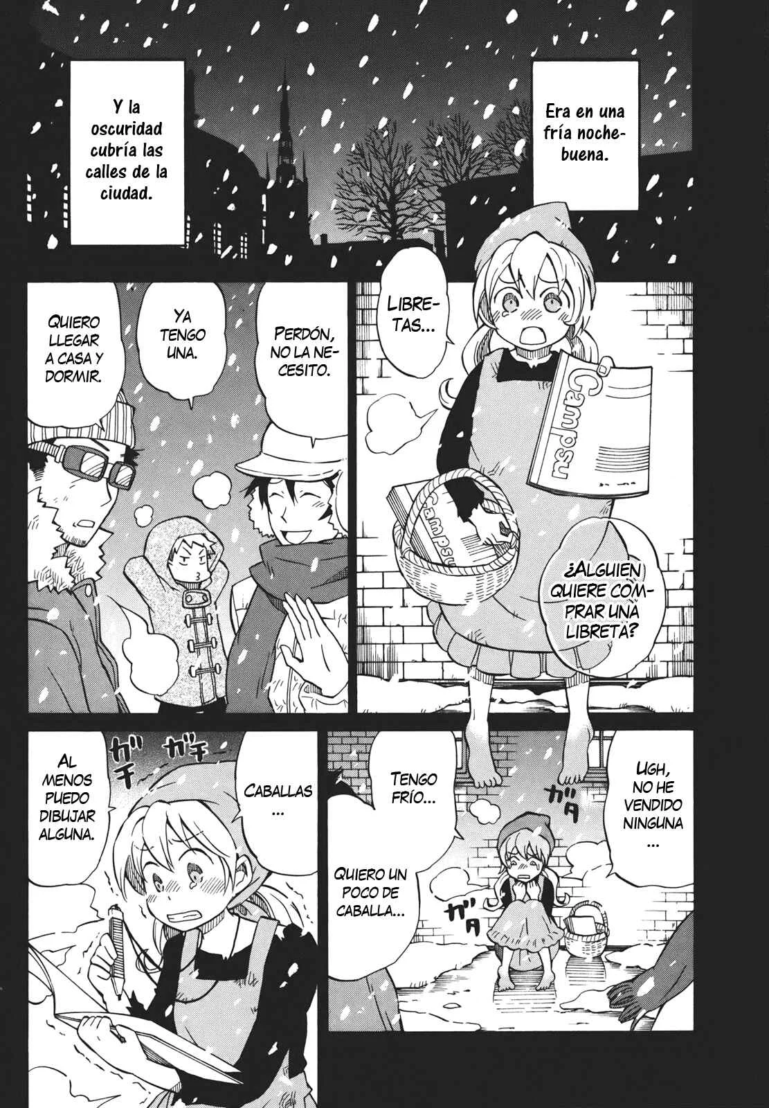 Yuuyake Rocket Pencil Capítulo 3: La niña que vendía libretas - Page 2