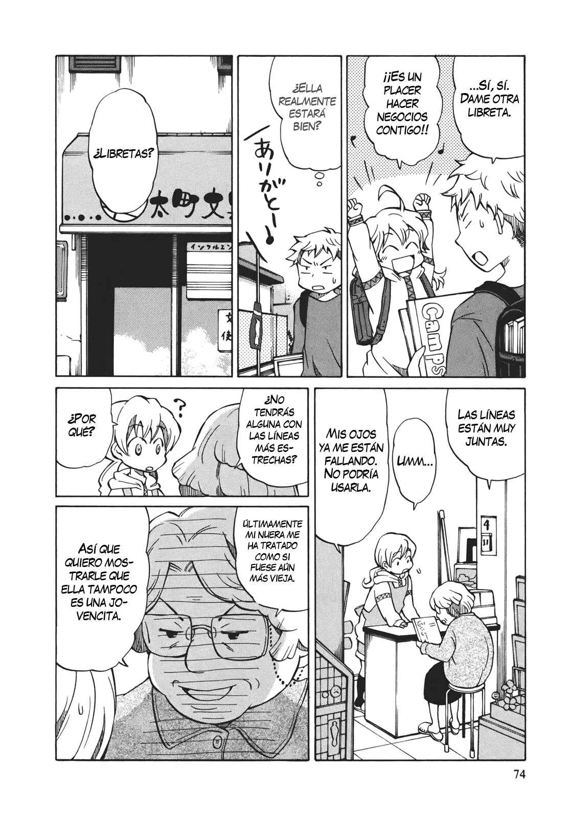 Yuuyake Rocket Pencil Capítulo 3: La niña que vendía libretas - Page 7