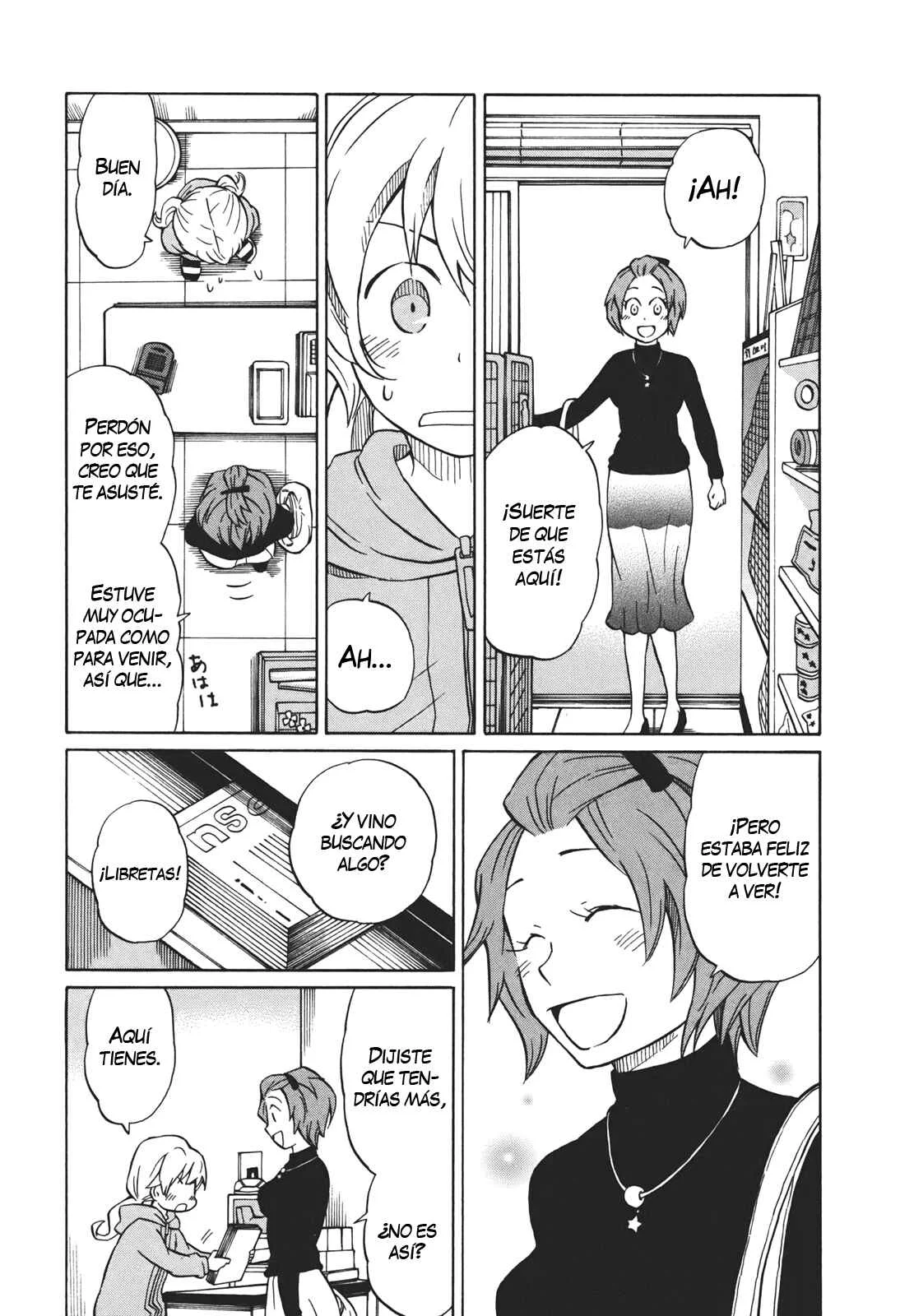 Yuuyake Rocket Pencil Capítulo 3: La niña que vendía libretas - Page 16