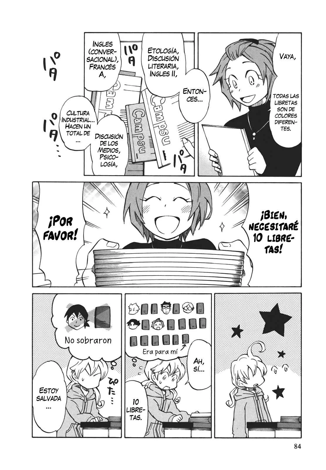 Yuuyake Rocket Pencil Capítulo 3: La niña que vendía libretas - Page 17