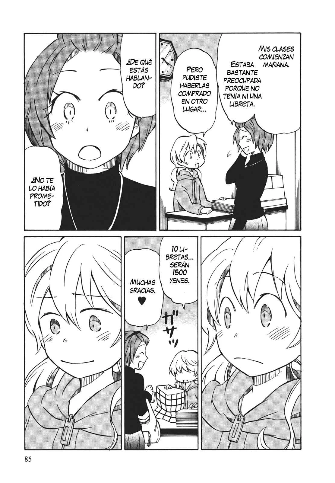 Yuuyake Rocket Pencil Capítulo 3: La niña que vendía libretas - Page 18