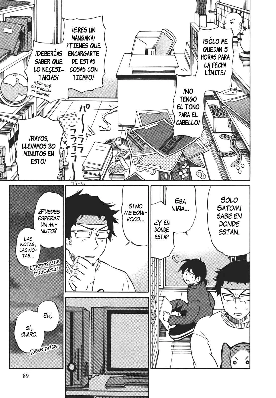 Yuuyake Rocket Pencil Capítulo 3: La niña que vendía libretas - Page 22