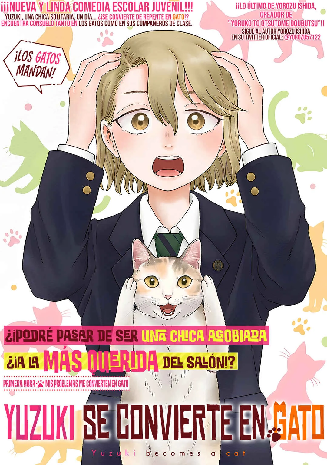 Yuzuki wa Neko ni Naru Capítulo 1: Me convierto en gato cuando estoy preocupada - Page 2