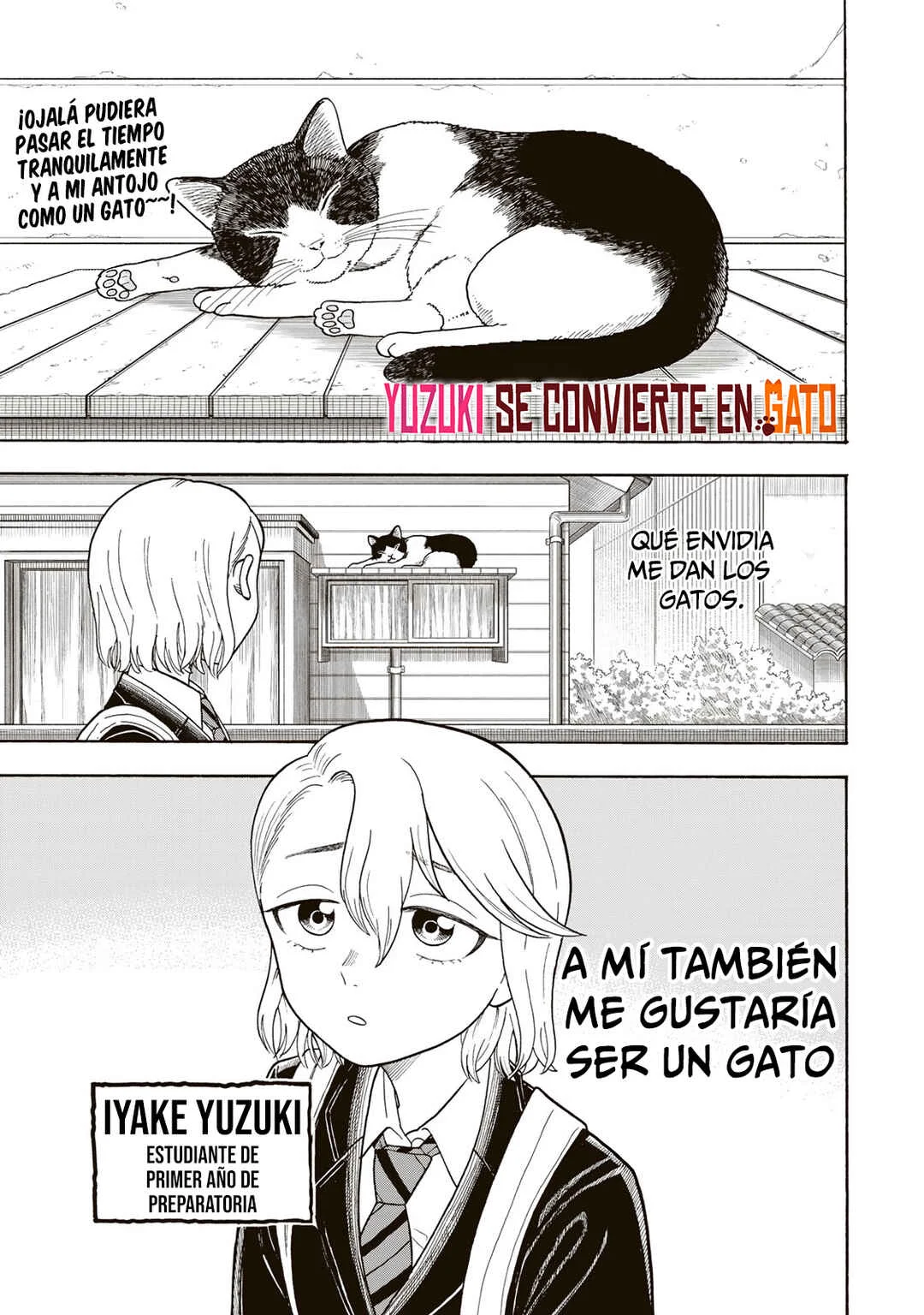 Yuzuki wa Neko ni Naru Capítulo 1: Me convierto en gato cuando estoy preocupada - Page 3