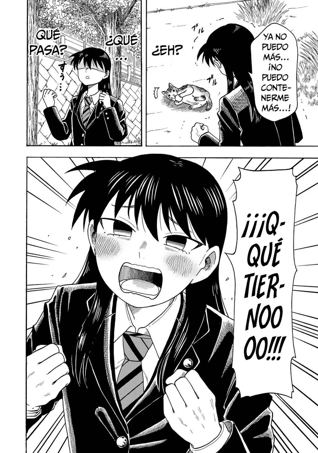 Yuzuki wa Neko ni Naru Capítulo 2: La torpe y la de mirada intimidante - Page 21