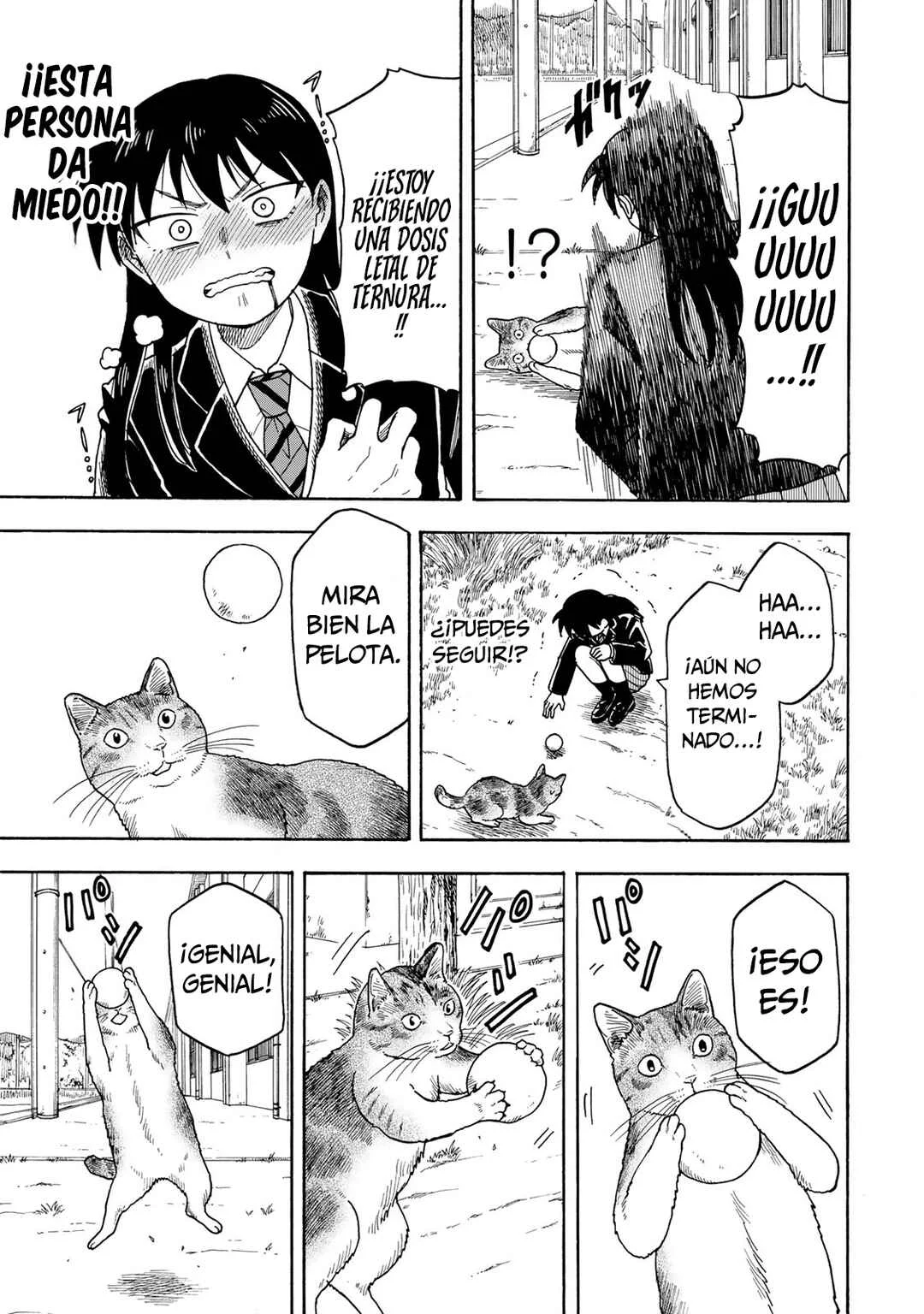 Yuzuki wa Neko ni Naru Capítulo 2: La torpe y la de mirada intimidante - Page 24