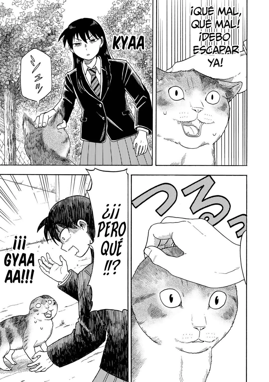 Yuzuki wa Neko ni Naru Capítulo 2: La torpe y la de mirada intimidante - Page 30