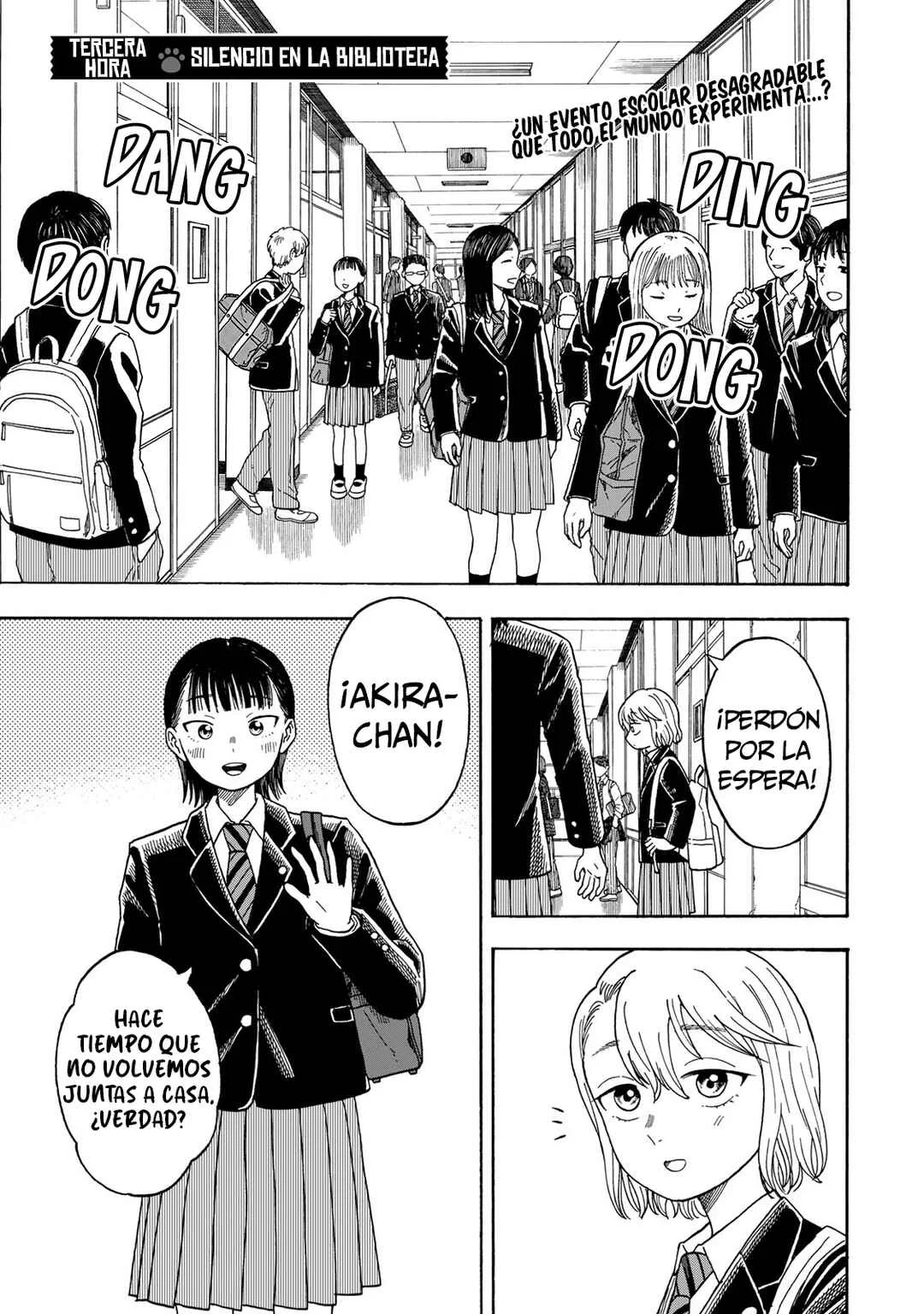 Yuzuki wa Neko ni Naru Capítulo 3: Silencio en la biblioteca - Page 1
