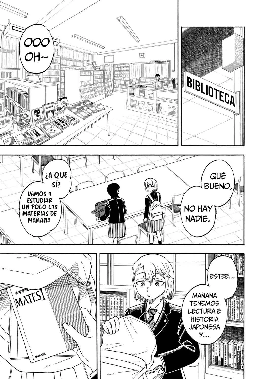 Yuzuki wa Neko ni Naru Capítulo 3: Silencio en la biblioteca - Page 3
