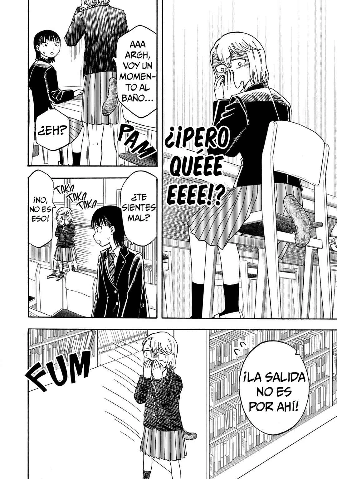 Yuzuki wa Neko ni Naru Capítulo 3: Silencio en la biblioteca - Page 5