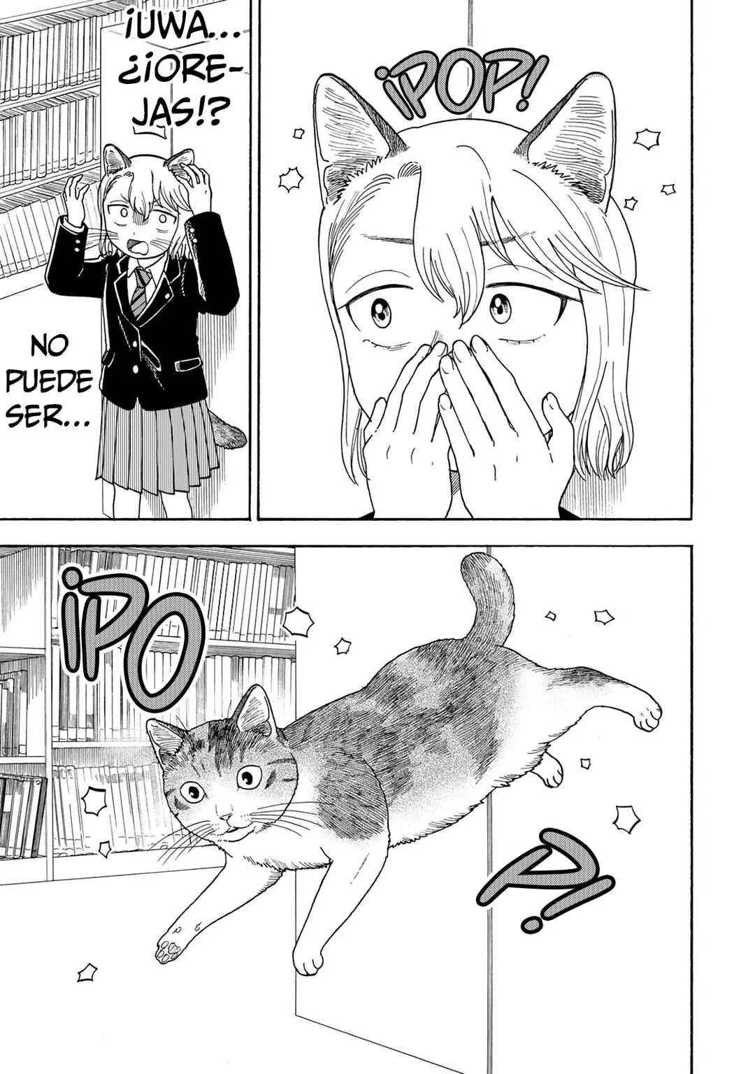 Yuzuki wa Neko ni Naru Capítulo 3: Silencio en la biblioteca - Page 6