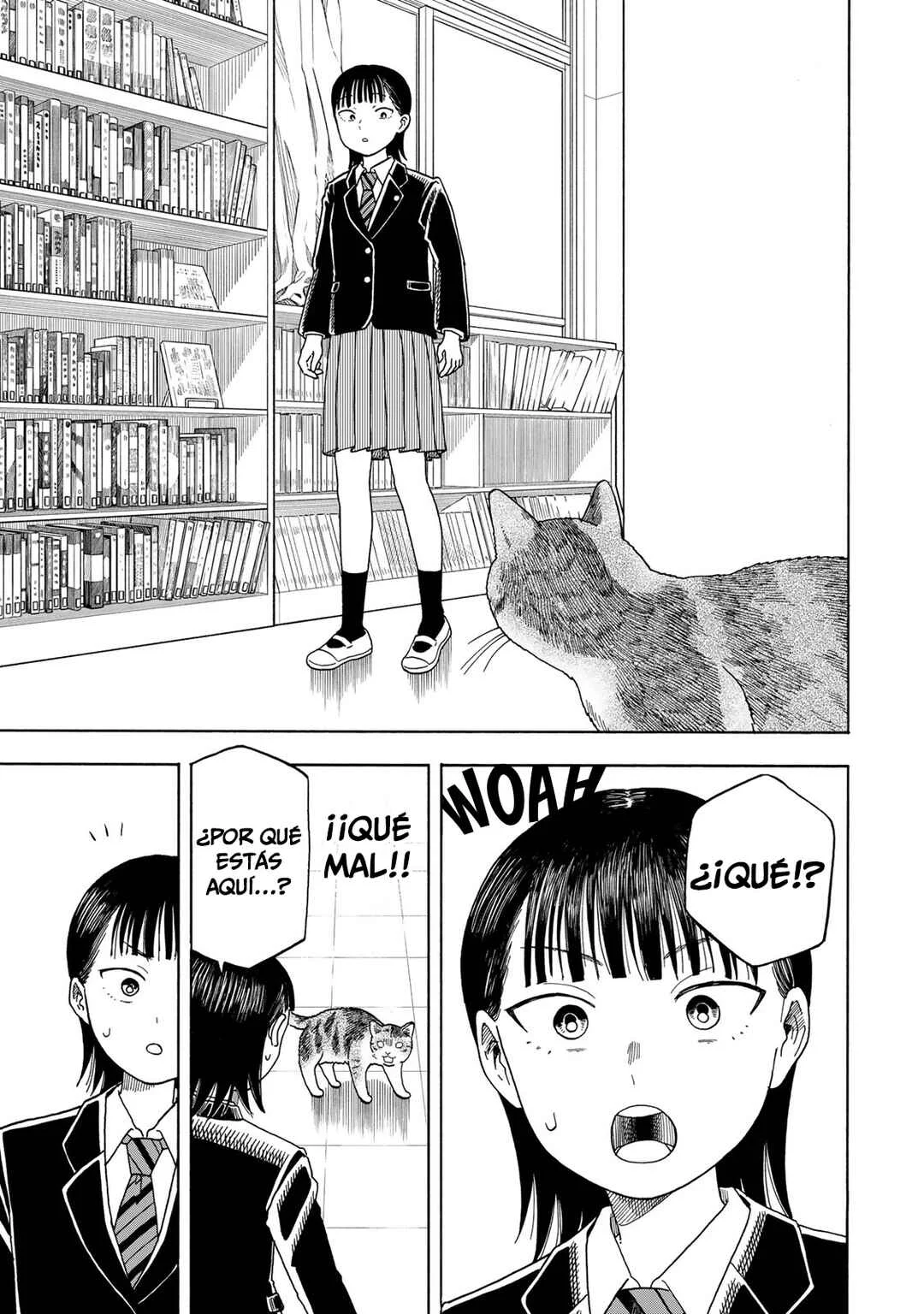 Yuzuki wa Neko ni Naru Capítulo 3: Silencio en la biblioteca - Page 8