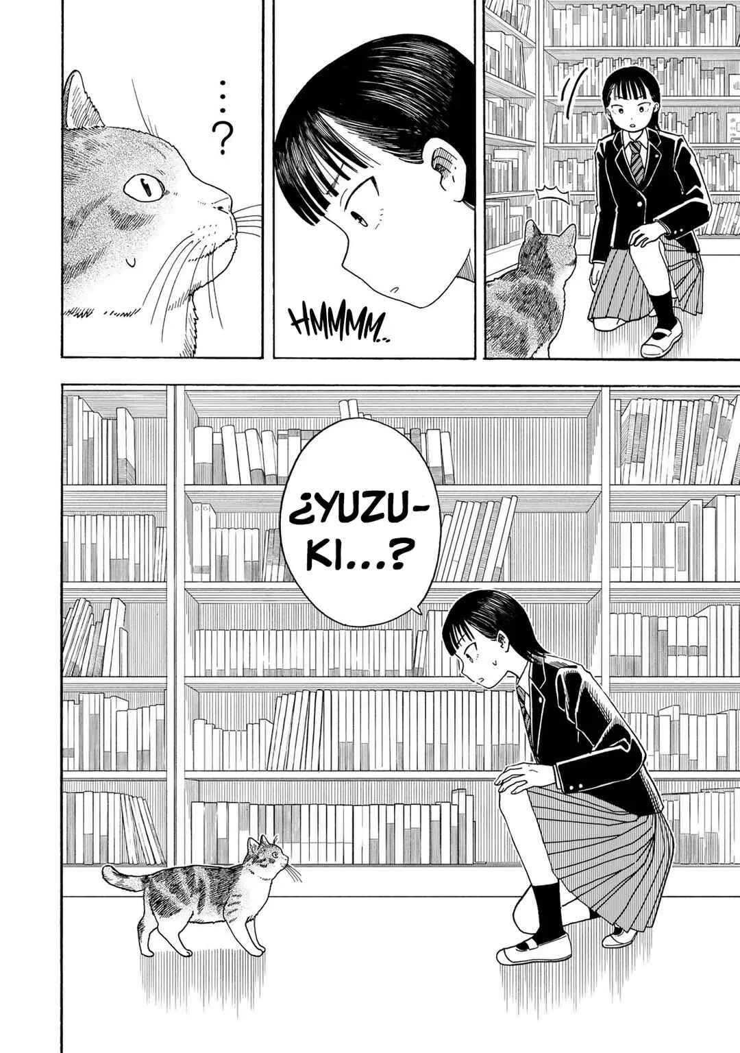 Yuzuki wa Neko ni Naru Capítulo 3: Silencio en la biblioteca - Page 9