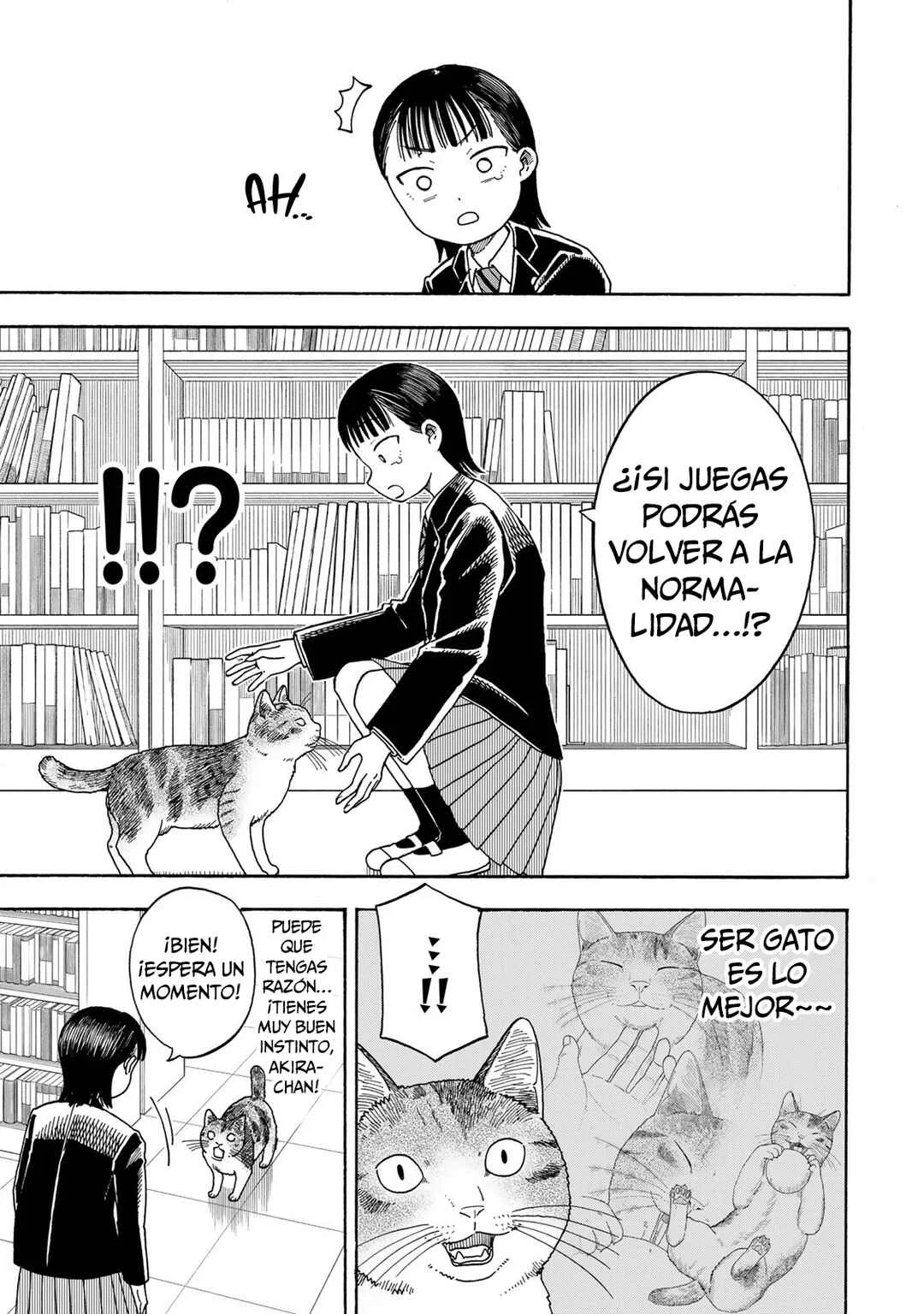 Yuzuki wa Neko ni Naru Capítulo 3: Silencio en la biblioteca - Page 12