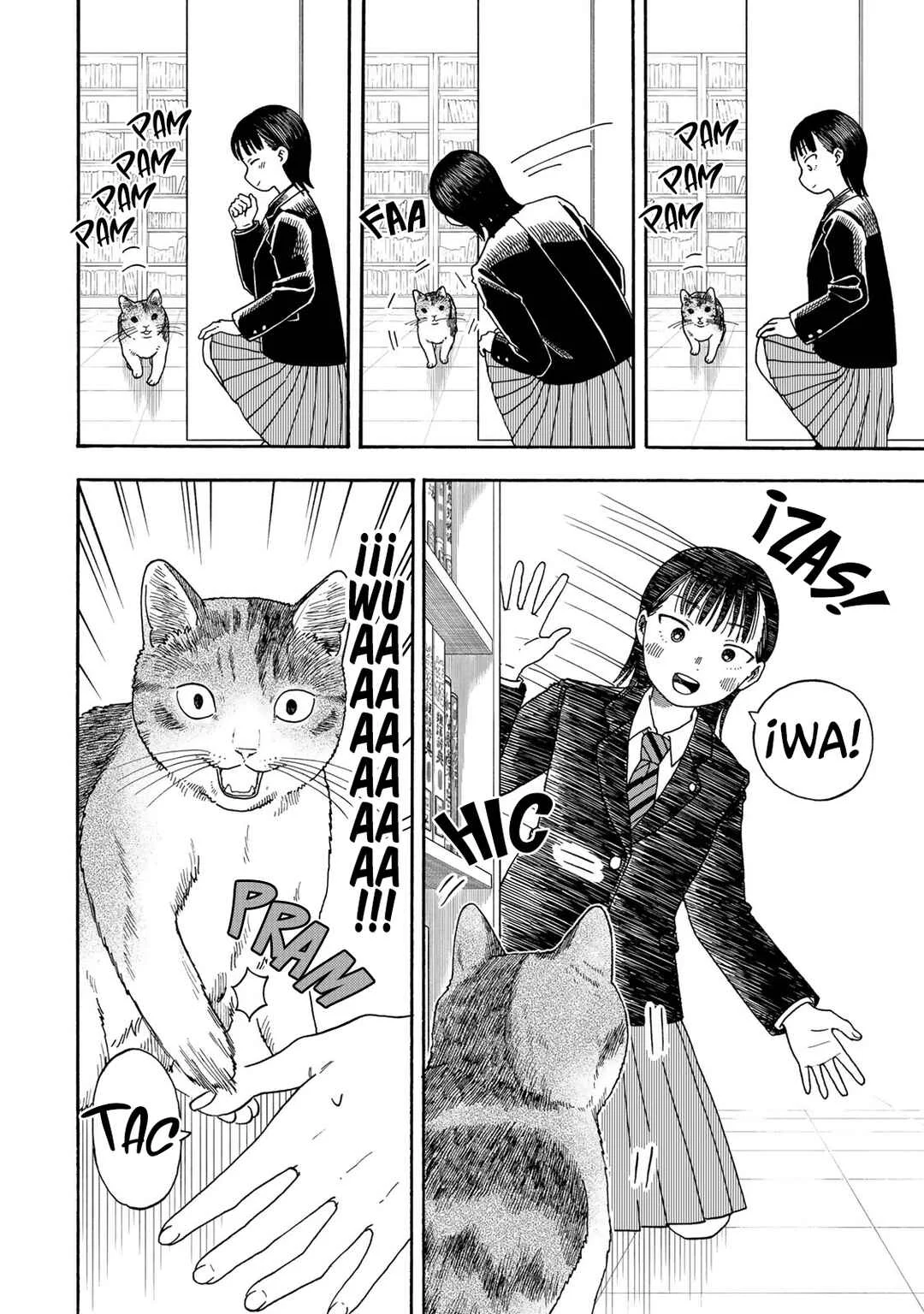 Yuzuki wa Neko ni Naru Capítulo 3: Silencio en la biblioteca - Page 15