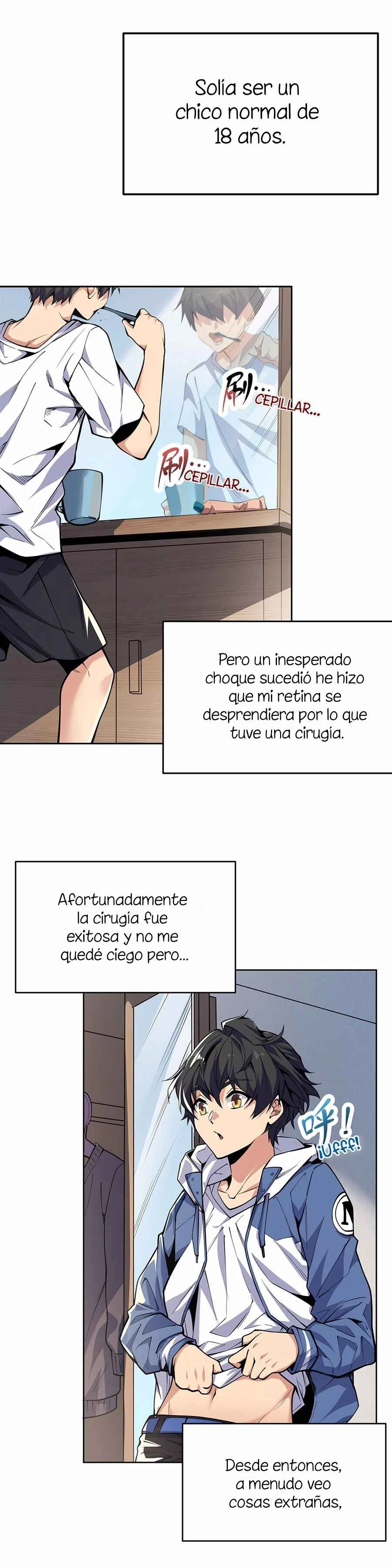 Zài Chōngmǎn Guàitán De Shìjiè Lǐ Chéngwéi Mónǚ Capítulo 1: La peculiaridad en mis ojos - Page 10
