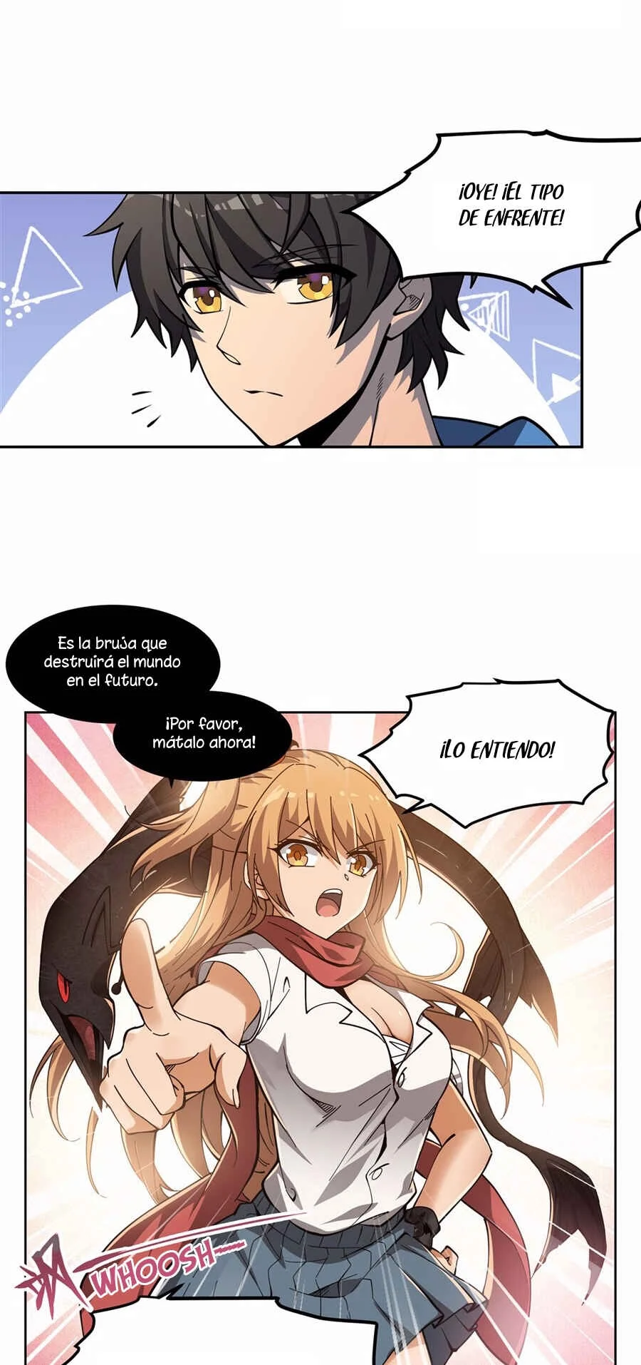 Zài Chōngmǎn Guàitán De Shìjiè Lǐ Chéngwéi Mónǚ Capítulo 2: El Sistema y la Chica - Page 10