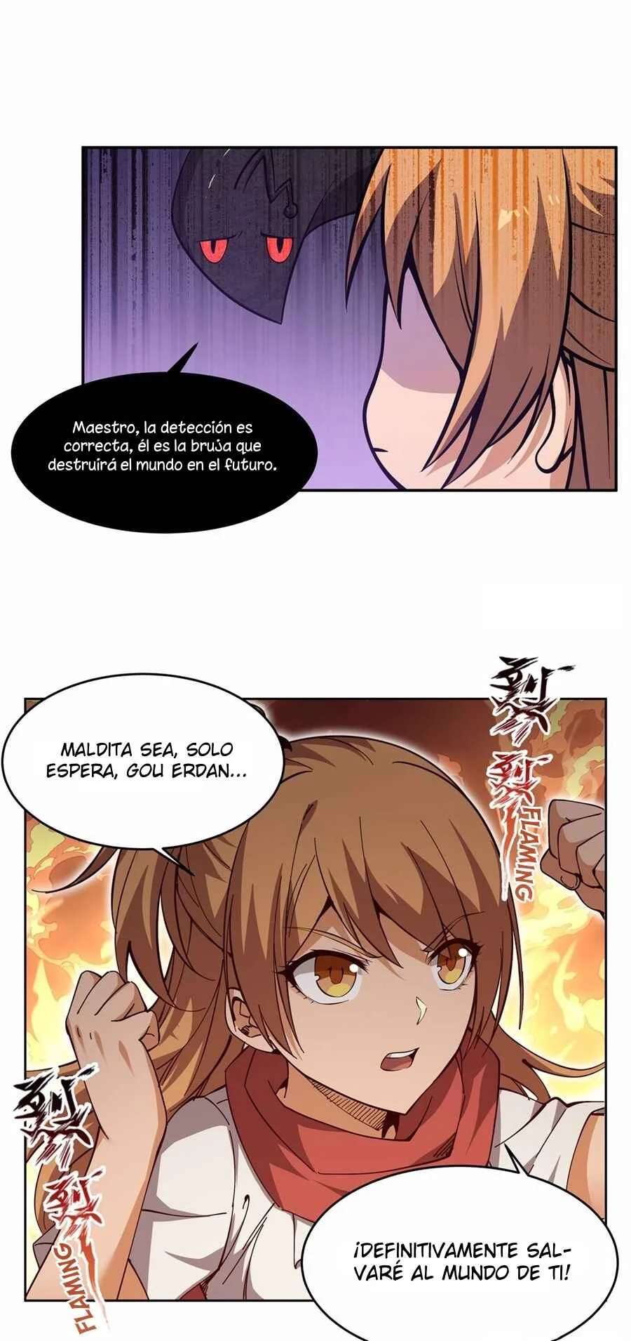 Zài Chōngmǎn Guàitán De Shìjiè Lǐ Chéngwéi Mónǚ Capítulo 2: El Sistema y la Chica - Page 14