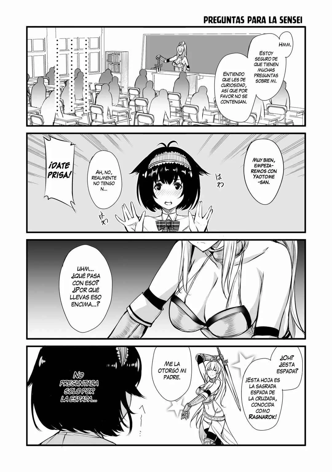 Zannen Desu ne. Hime Kishi-sensei Capítulo 1 - Page 4