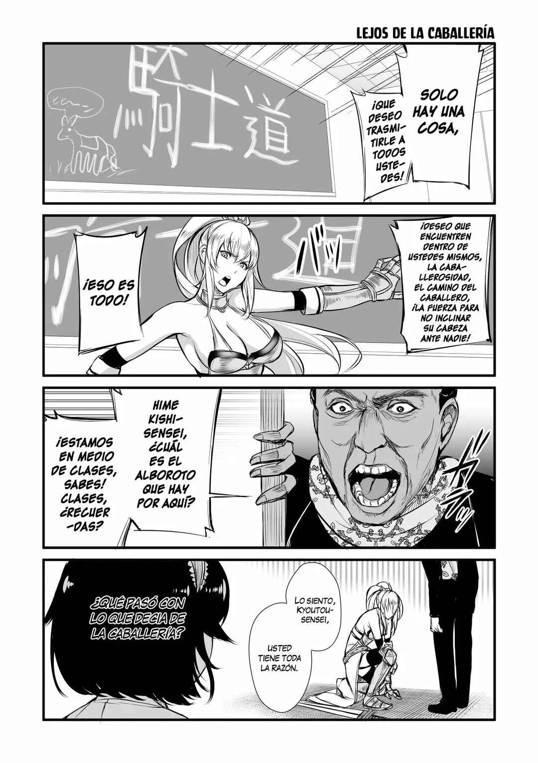 Zannen Desu ne. Hime Kishi-sensei Capítulo 1 - Page 5