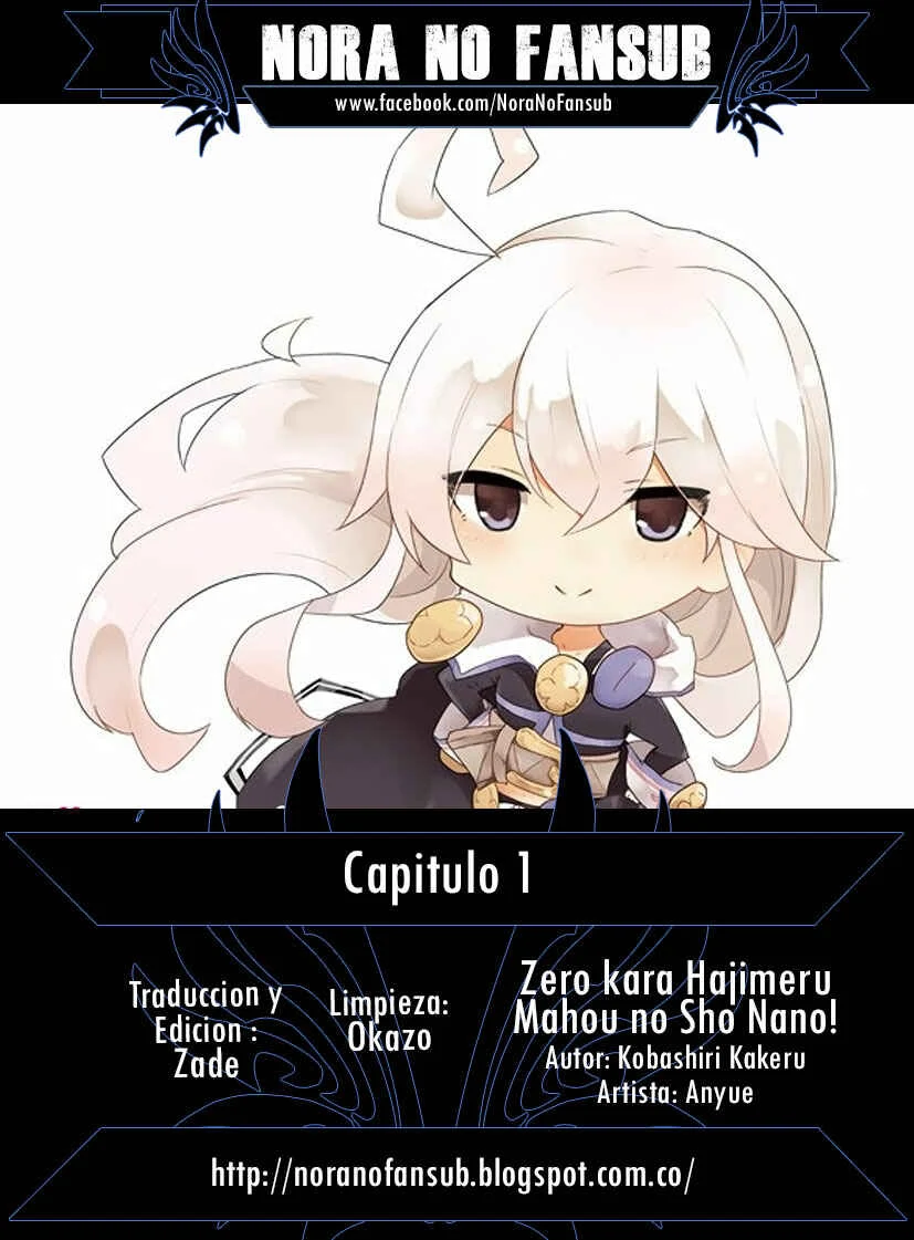 Zero kara Hajimeru Mahou no Sho Nano! Capítulo 1 - Page 1