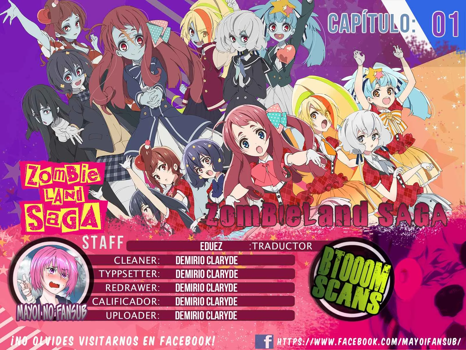 Zombieland Saga Capítulo 1: ¡Bienvenido a SAGA! - Page 1